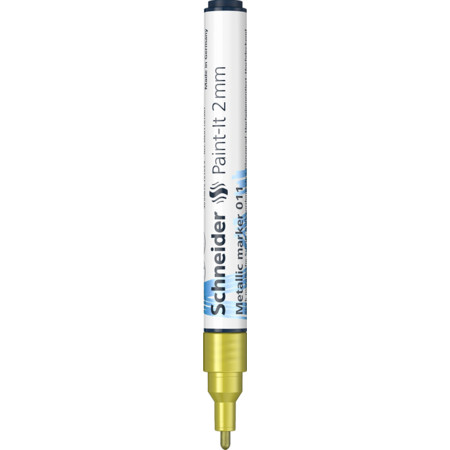 Schneider Paint-It 011 2 mm Metallicmarker - yellow metallic - 2 mm