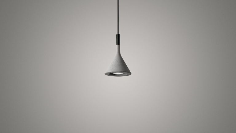 Foscarini Aplomb Mini hanglamp Ø11.5 grijs