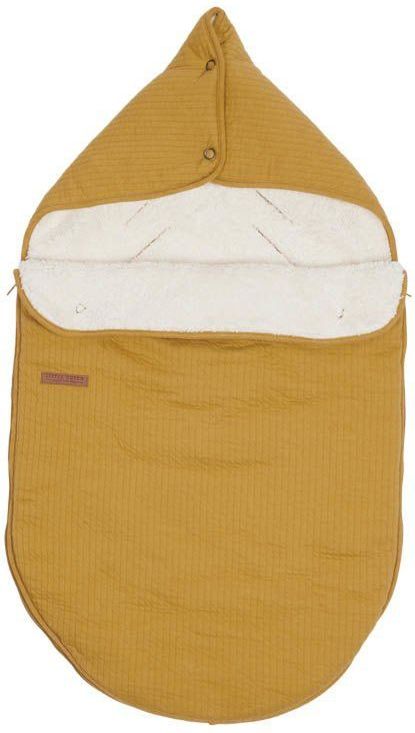 Little Dutch Voetenzak Autostoeltje 0+ Pure Ochre