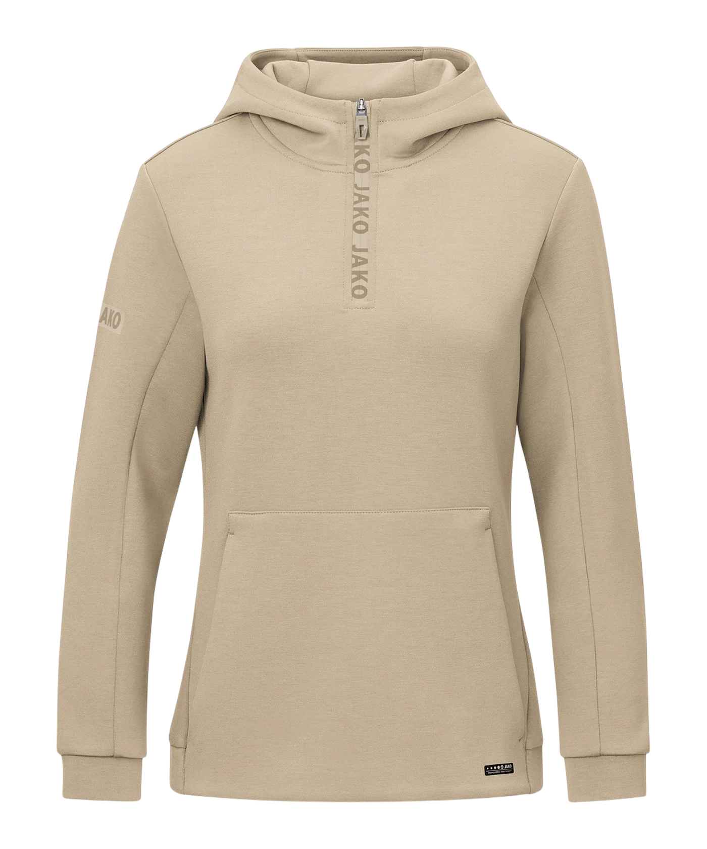 JAKO Pro Casual Hoody Damen Beige F385