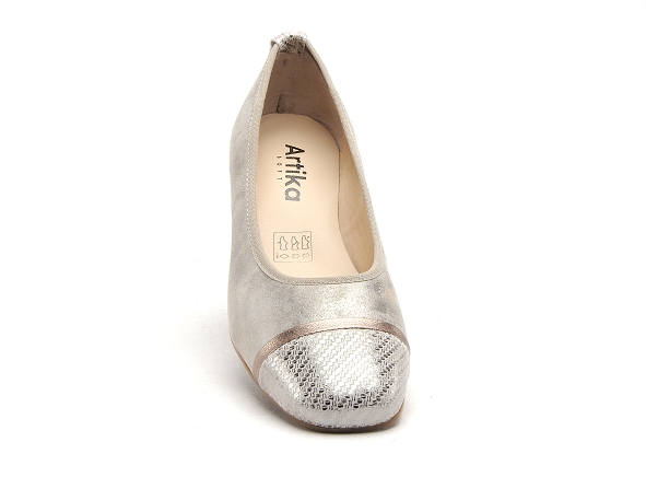 Artika escarpins femme lica argent