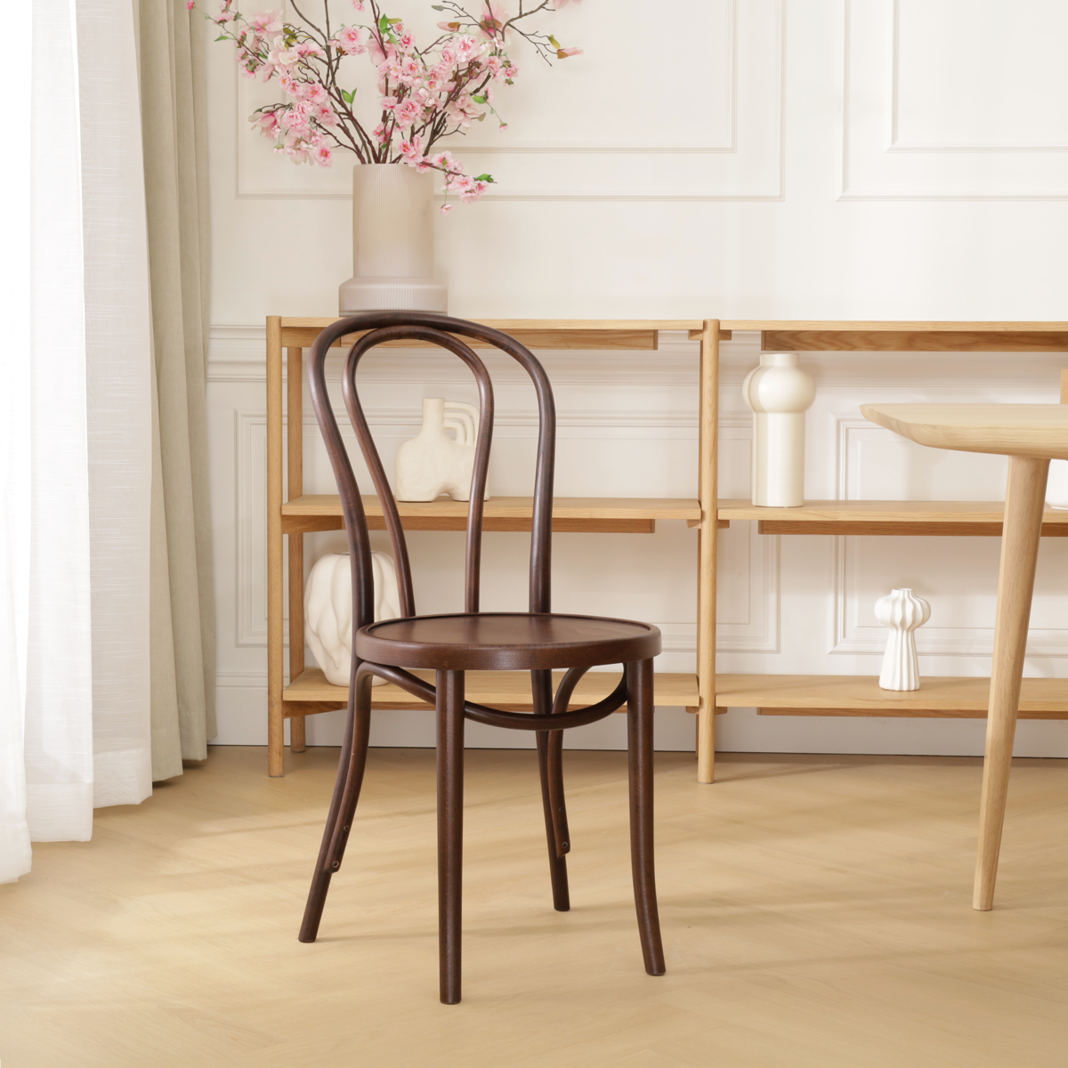 Houten bistrostoel Vienna Thonet No. 18 - walnoot
