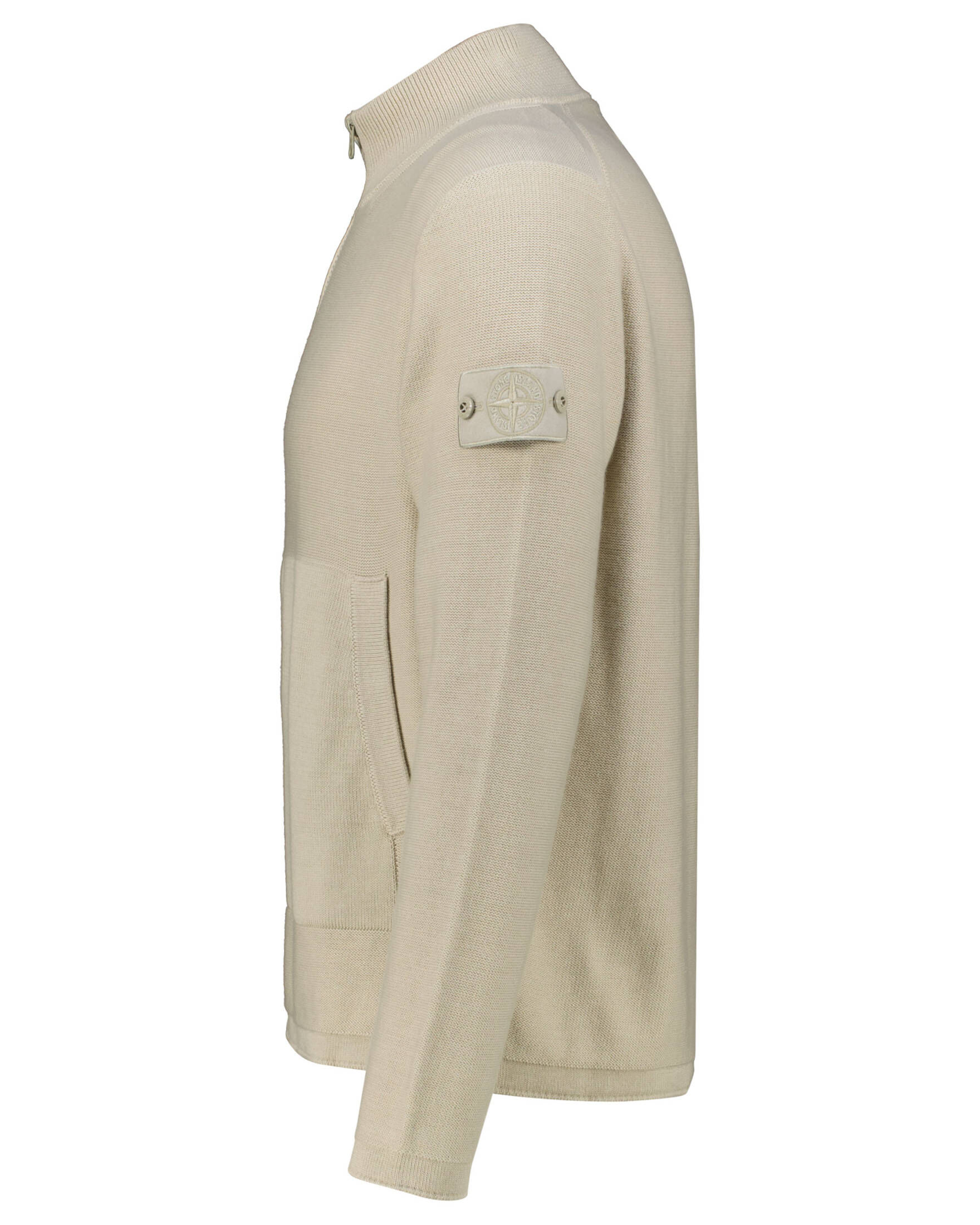 Stone Island| Herren Strickjacke aus Baumwoll-Kaschmirmix