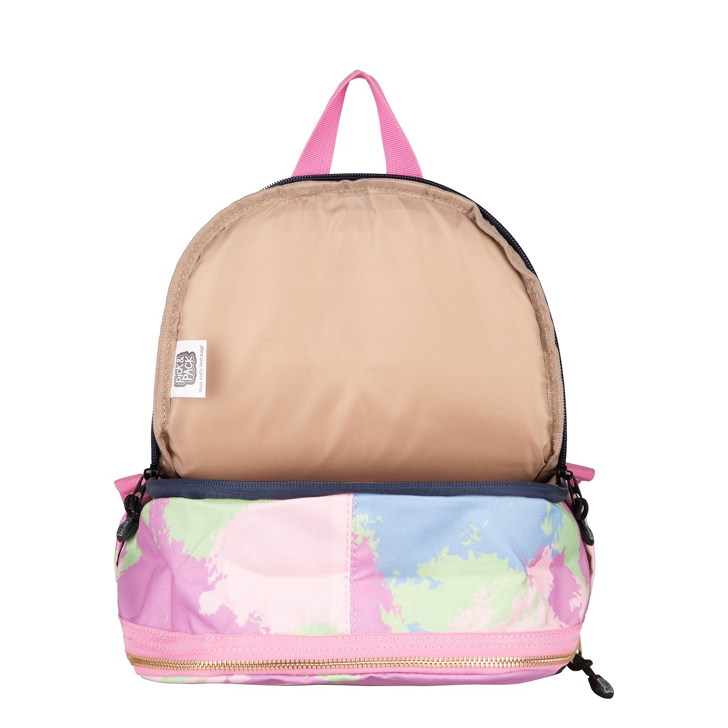 Pick & Pack Faded Camo Backpack M pastel