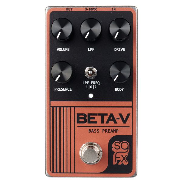 Solid Gold FX Beta-V Bass Preamp