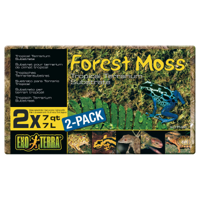 Exo Terra Forest Moss Terrariensubstrat 2x7l