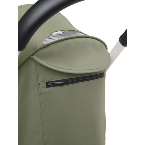 Poussette YOYO 3 Pack 6+ Olive / Cadre Blanc - STOKKE