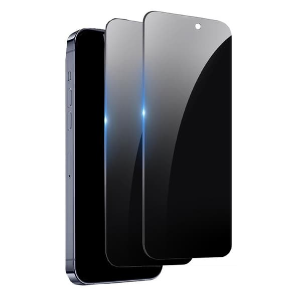 2 stk iPhone 13 Privacy skjermbeskytter Privacy skjermbeskytter