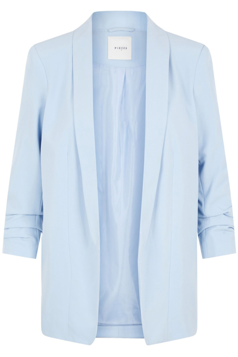 Pieces blauwe dames blazer