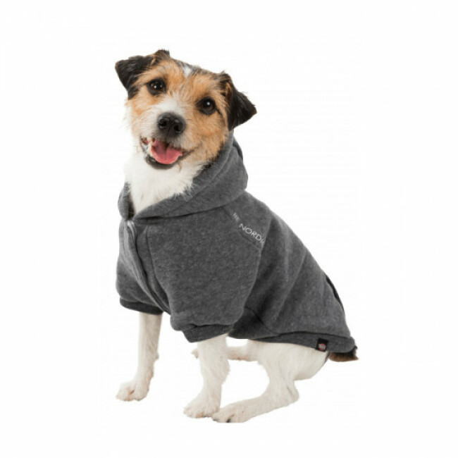 Manteau Flensburg sweat à capuche Gris pour chien