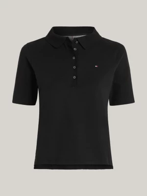 Polo Regular com Bordado de Bandeira da Coleção 1985