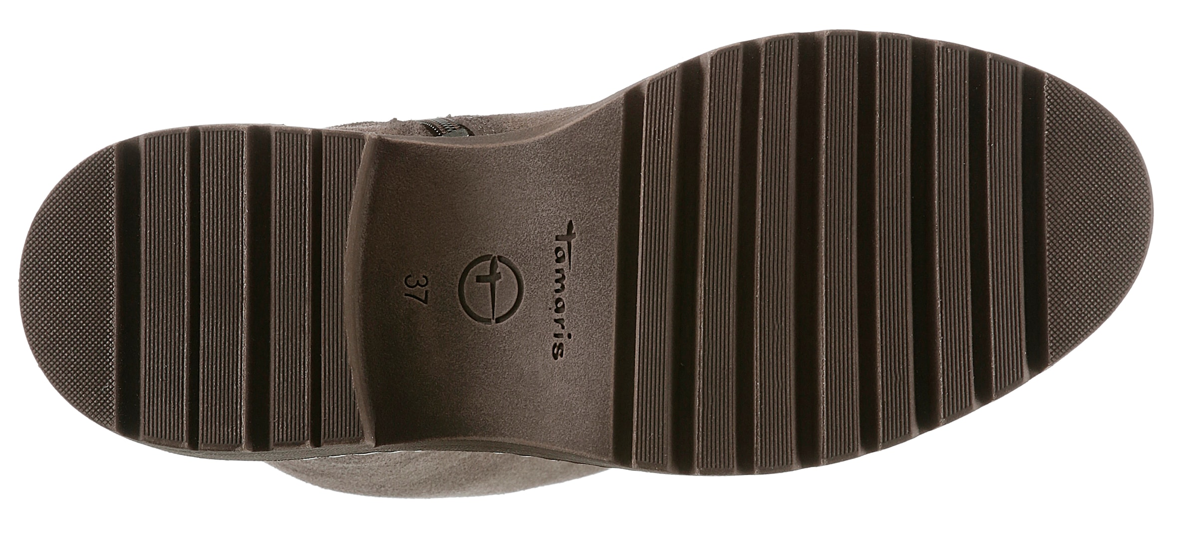 Tamaris Stiefel  , Blockabsatz, Langschaft-Stiefel im Antik-Look