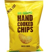 Trafo Chips handcooked kaas & ui bio (125 gr)