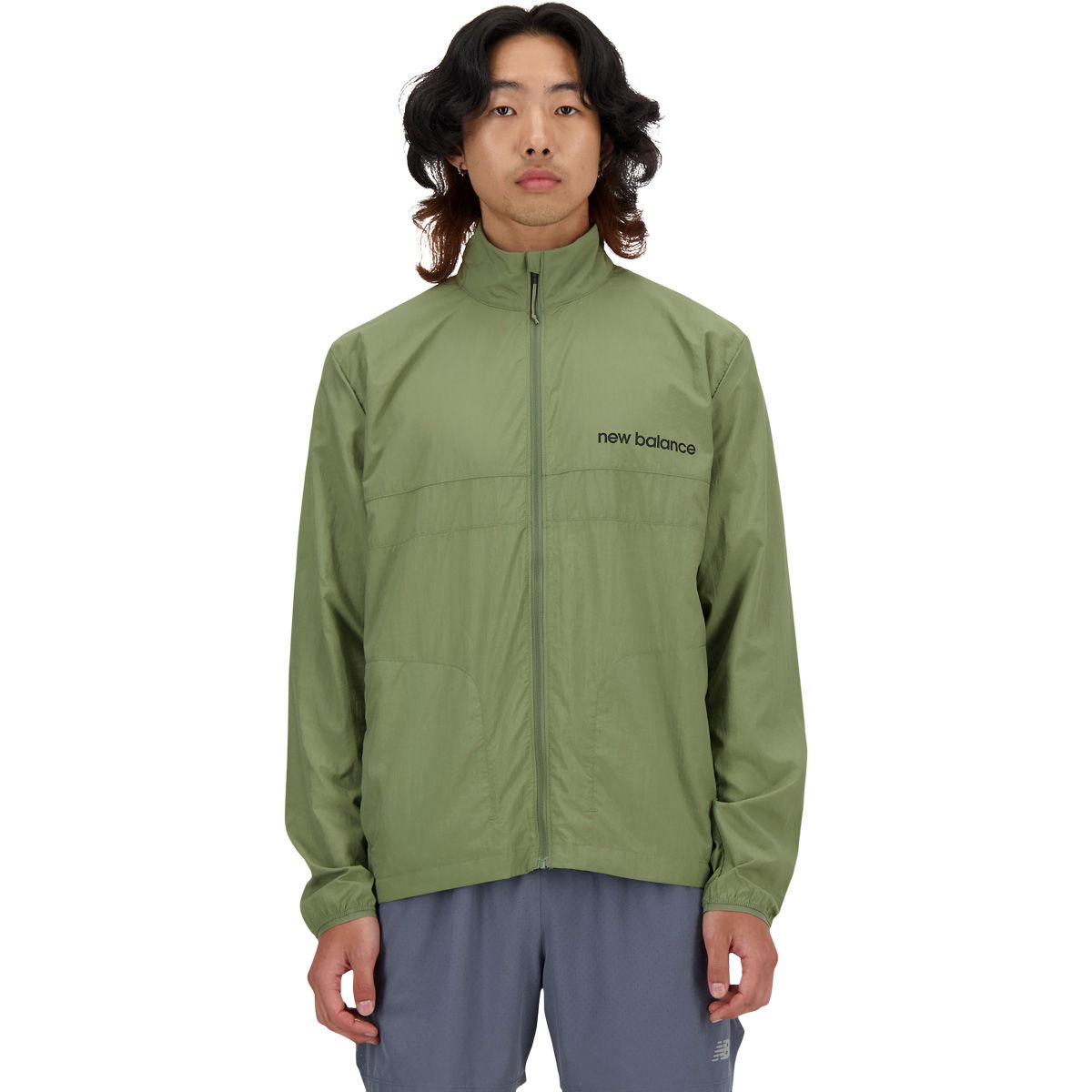 New Balance Athletics Graphic Packable Løbejakke Herre