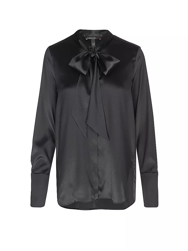 MARC CAIN Seidenbluse schwarz