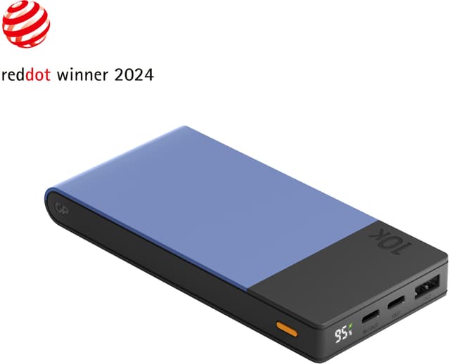 GP M2+ 10.000 mAh powerbank (blå)
