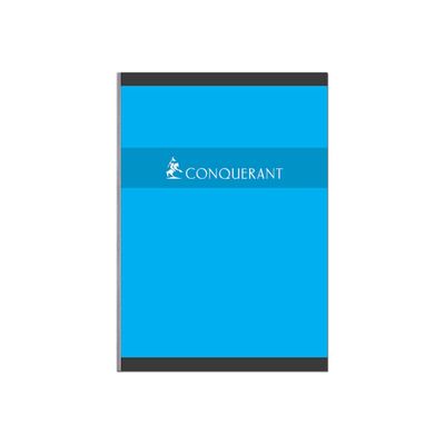 Conquérant - Cahier broché A4 (21x29,7cm) - 192 pages - grands carreaux (Seyes) - disponible dans différentes couleurs