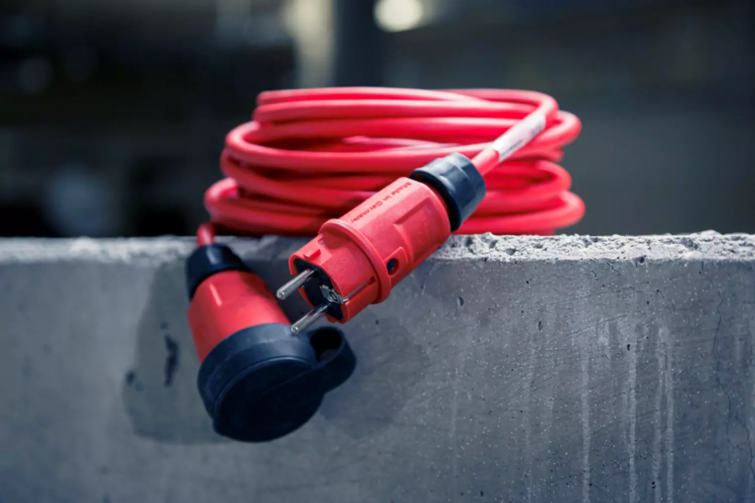 Brennenstuhl Professional VQ 1110 Verlengsnoer H07BQ-F 3G1,5 - IP44 - 10m - Rood