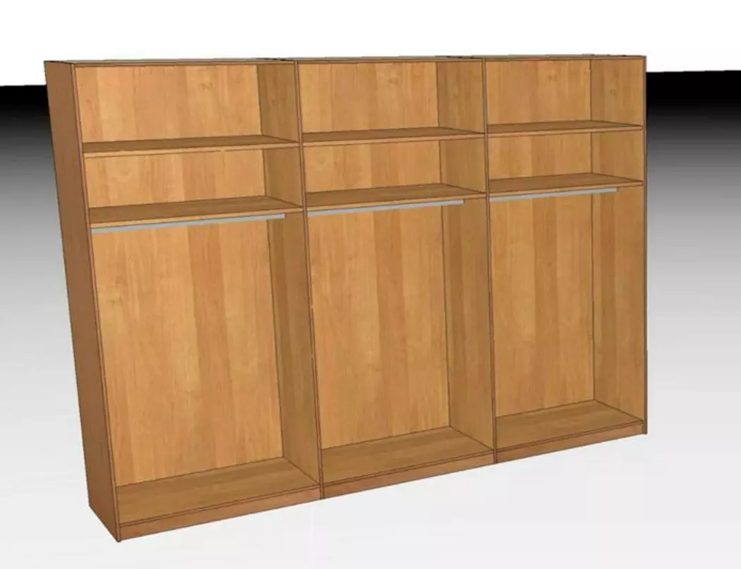 Schwebetürenschrank Cardiff 300 x 217 cm