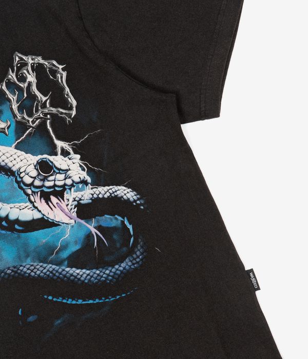 Wasted Paris Venomm T-Shirt (faded black)