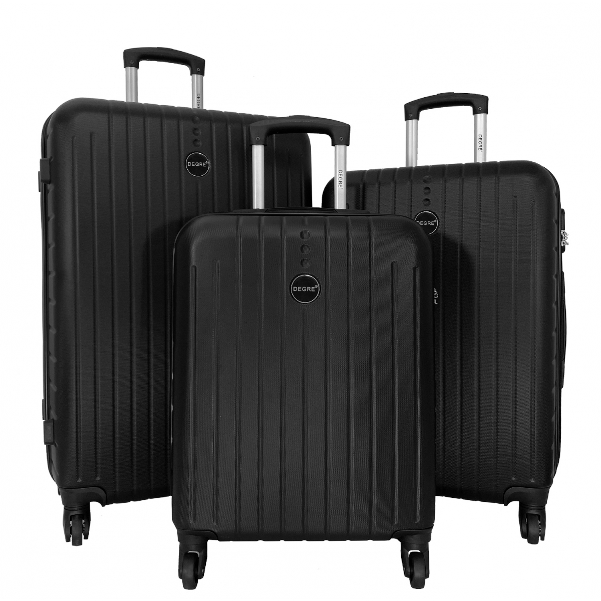 Degré Lot 3 valises rigides dont 1 valise cabine Degré