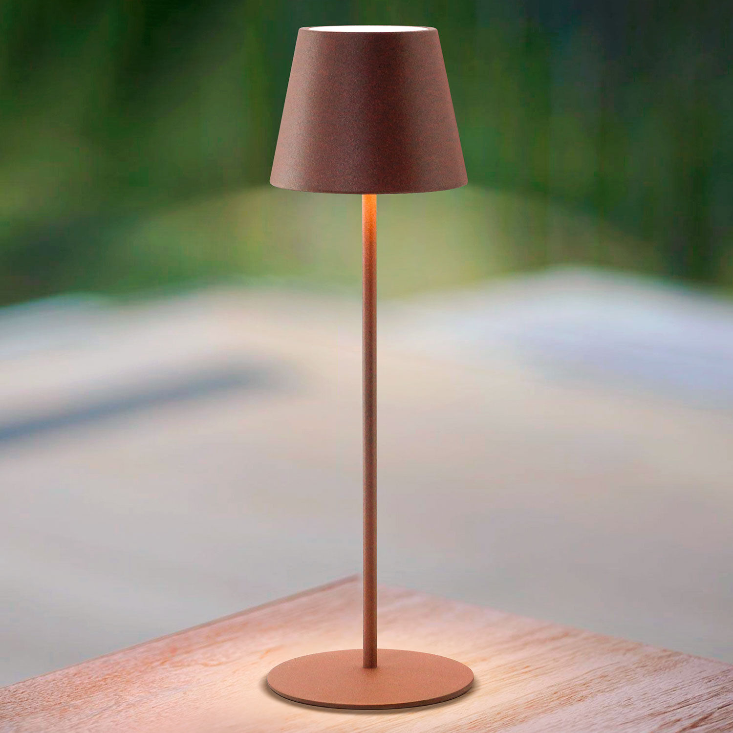 LED Tischleuchte Mia, RGB, für In- und Outdoor