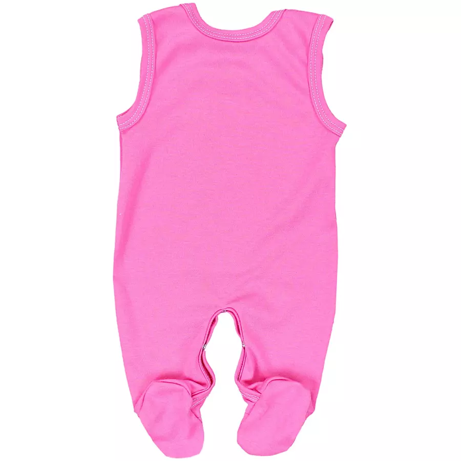 TupTam Unisex Baby Strampler mit Spruch pink