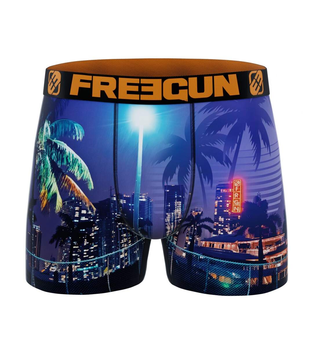 Boxer Homme Miami Lovers, Caleçon Homme Respirant et Confortable (Lot de 3)