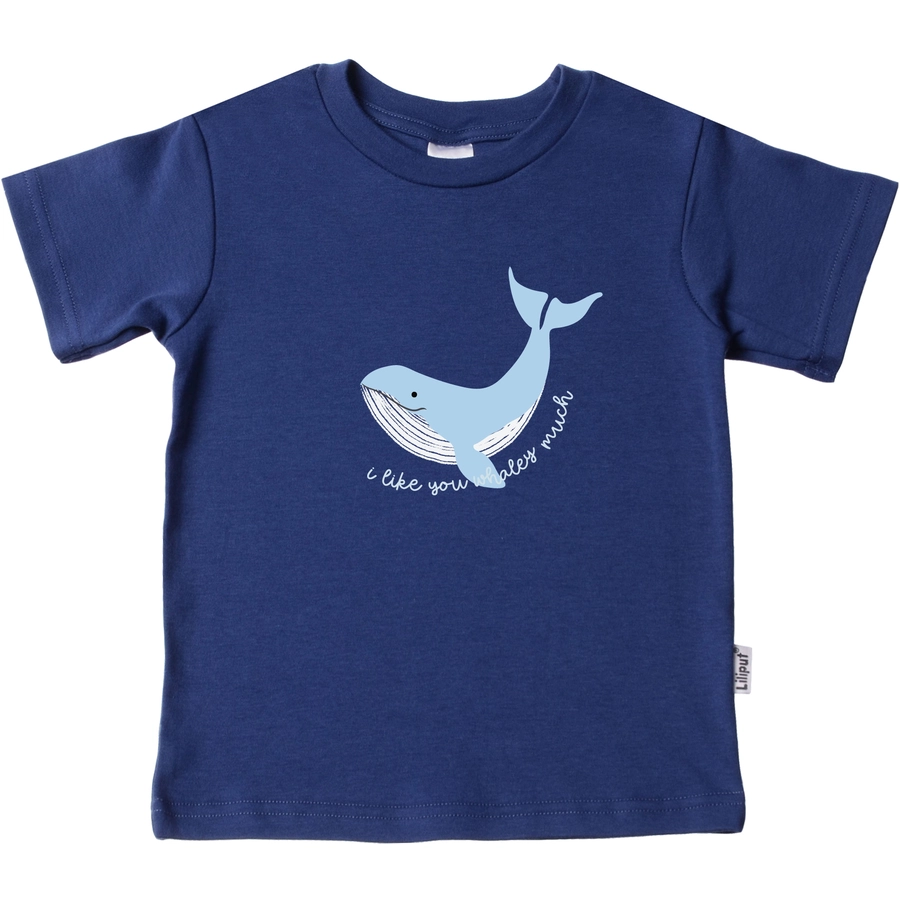 Liliput T-Shirts im 2er Pack Wal hellblau-dunkelblau