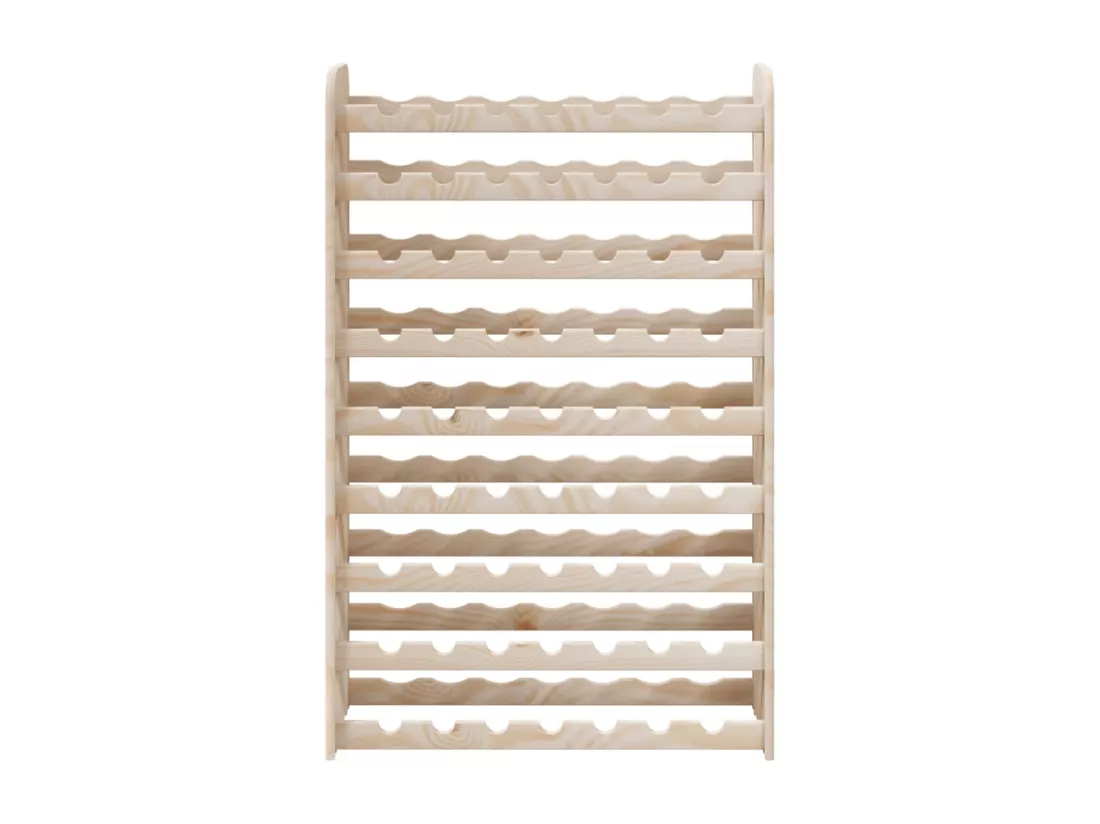 Casier à vin 72,5x25x111,5 cm Bois de pin massif