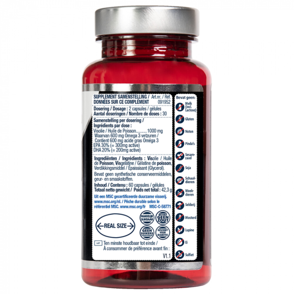 Lucovitaal MSC Visolie Omega 360 capsules