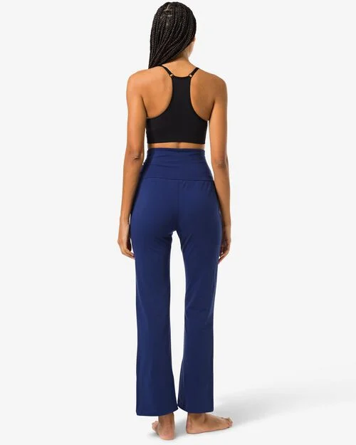 pantalon de yoga pour femme  bleu foncé