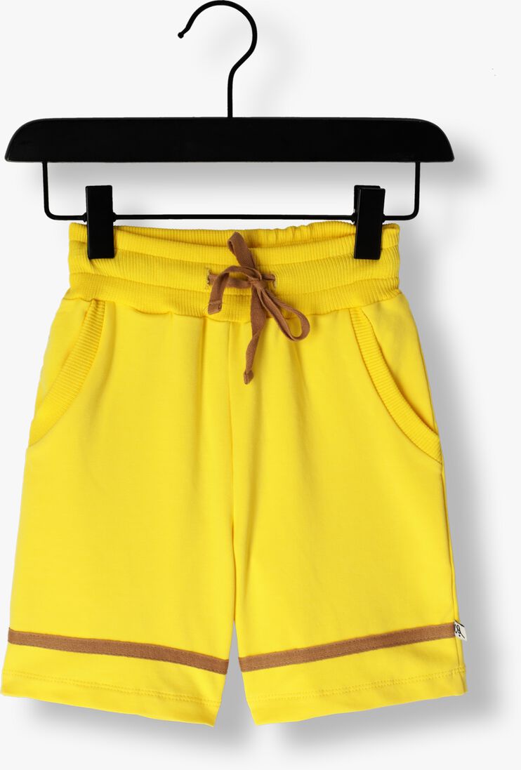 CARLIJNQ gele carlijnq korte broek basic - bermuda with taping