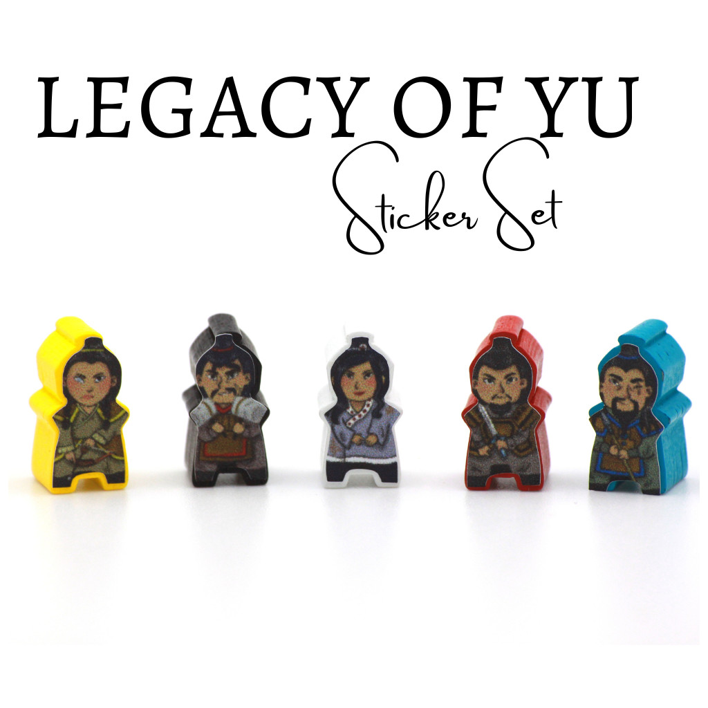 Legacy of Yu - Set d'autocollants