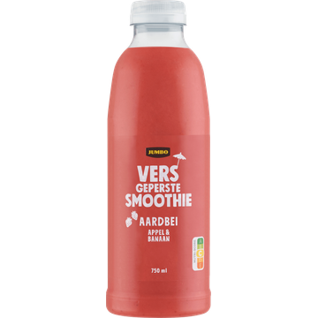 Jumbo Verse Smoothie Aardbei, Appel & Banaan 750ML