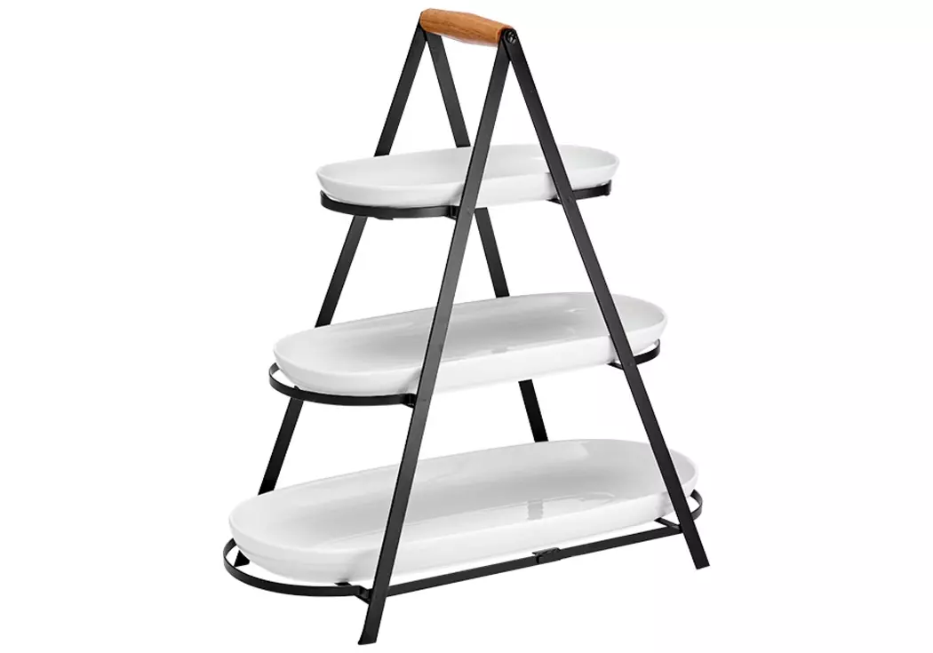 3-stöckige Etagere Serve & Share
