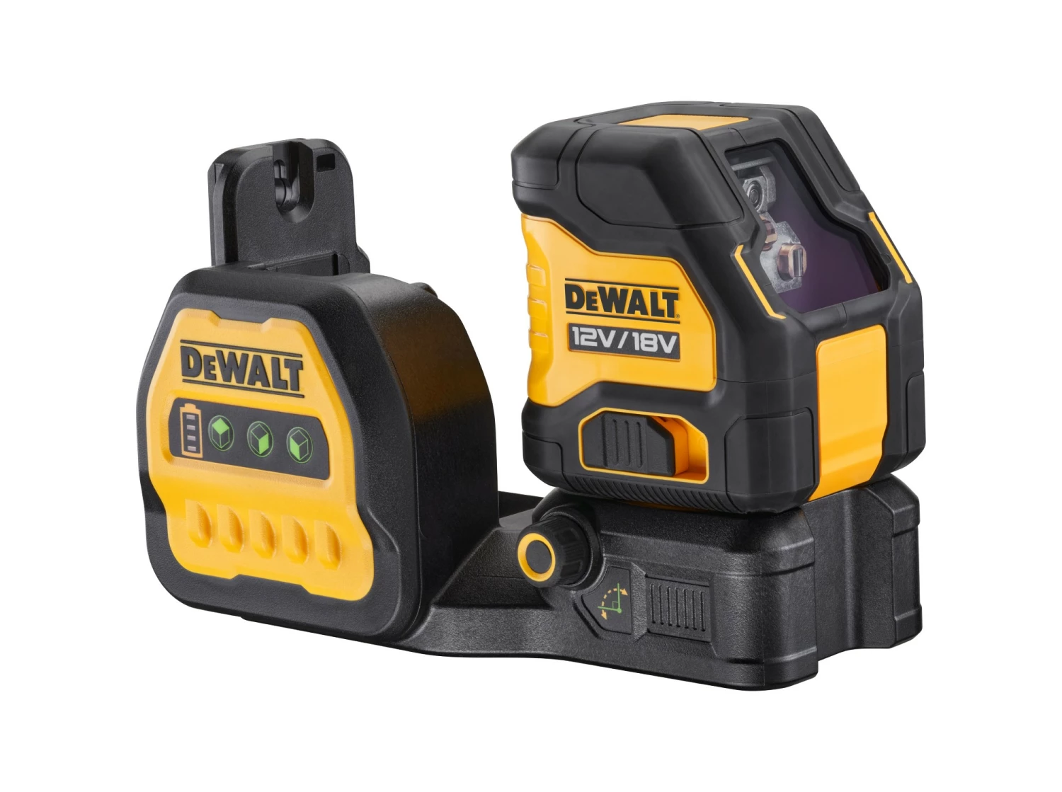 DeWALT DCE088NG18-XJ 12V / 18V Li-ion XR Accu Zelfnivellerende kruislijnlaser body in TSTAK koffer - groen