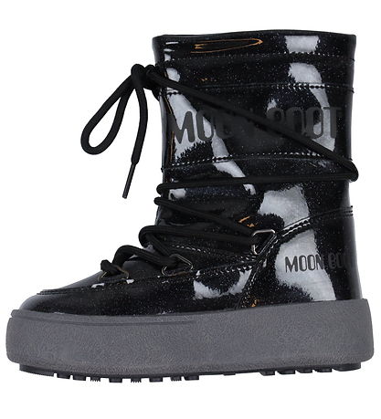 Moon Boot Winterstiefel - JTrack Tube Glitter - Schwarz