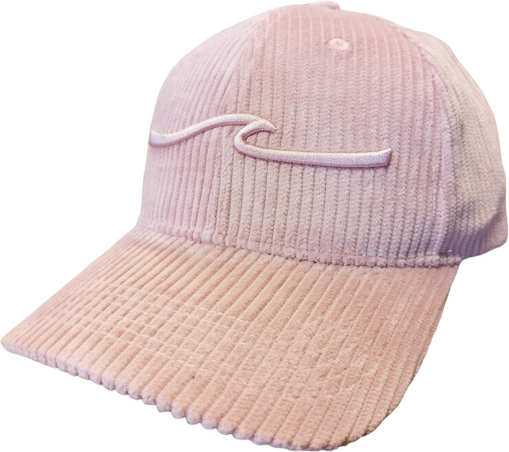 Klitmøller Rig Wear Dad Corduroy Wave Kasket Pink