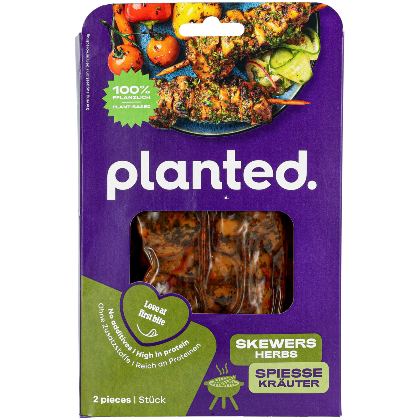 Planted Skewers Herbs 2x100g -