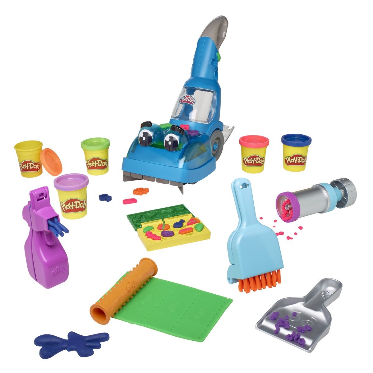 Ensemble aspirateur et accessoires play-doh