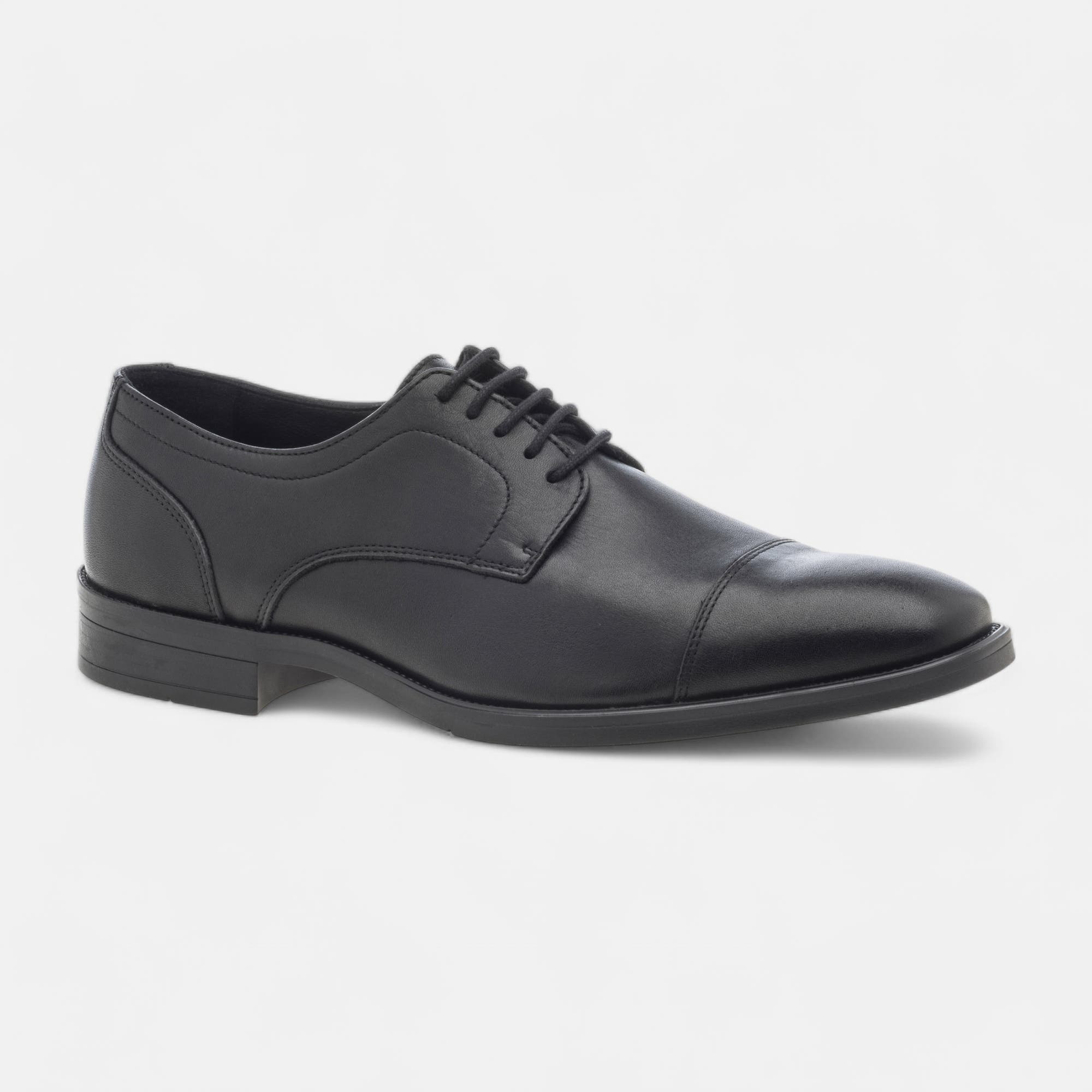 Derbies Homme en cuir noir
