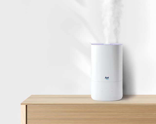 Apt Ultrasonic kølig luftfugter (grå)