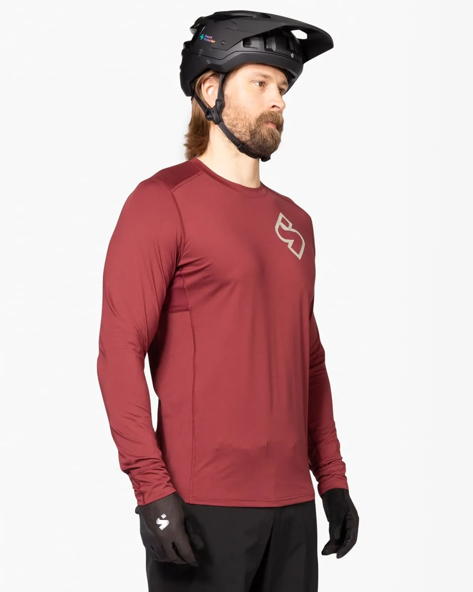 Sweet Protection Hunter LS Jersey M Dark Red