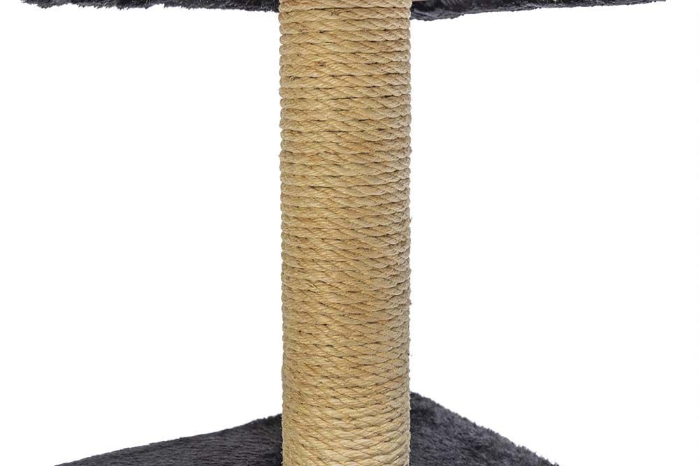BEEZTEES Christa - Krabpalen & Krabplanken - Zwart - 32x32x60 cm