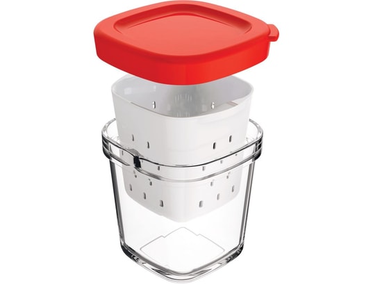 SEB - Yaourtière Multidelices Express 12 pots Rouge