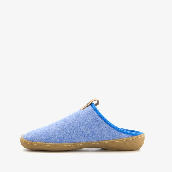 Hush Puppies wollen dames pantoffels blauw