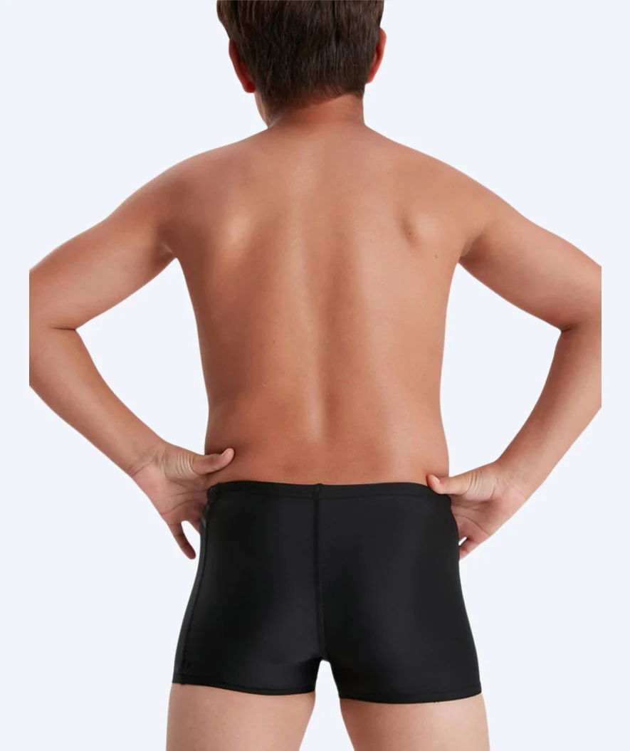 Speedo aquashorts til drenge - Allover Panel - Sort/lyseblå