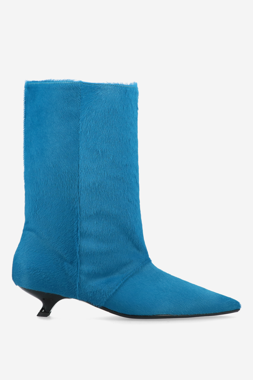 Unforgettable pony hair leather boots