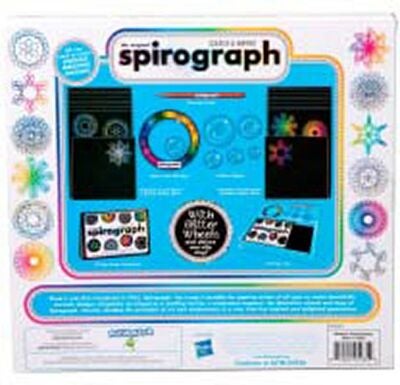 Spirograph Tegneverktøy Skrape og Shimmer
